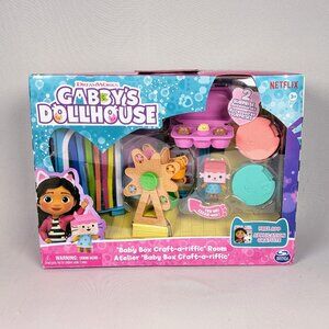 Gabby's Dollhouse Baby Box Craft-a-riffic Room Playset New in Box